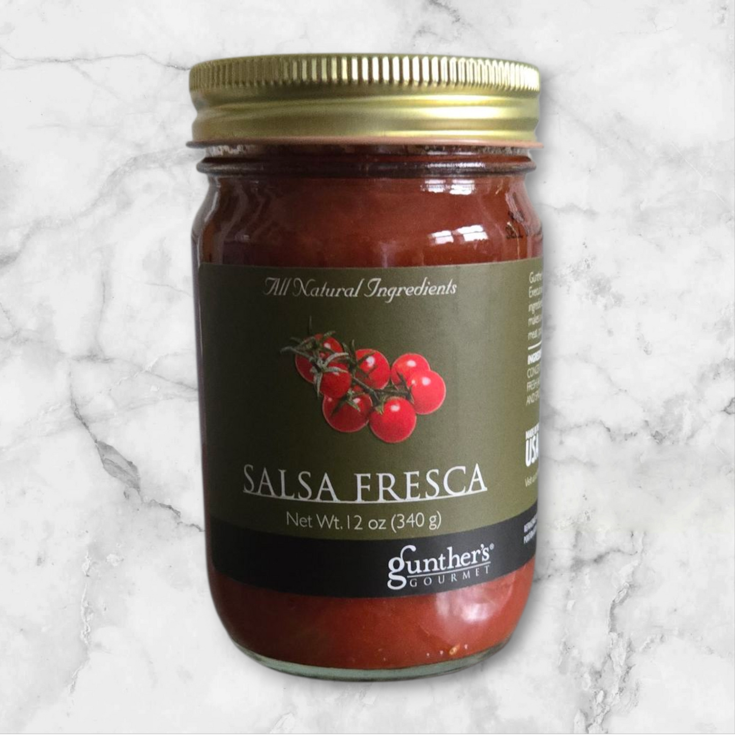 Gunther's Gourmet Salsa Fresca 12oz. Jar
